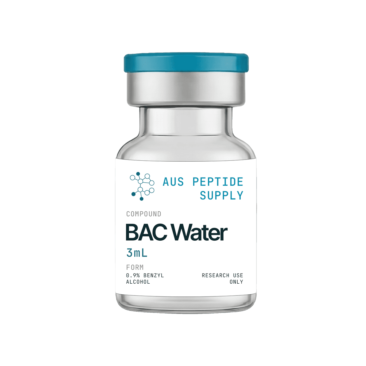 BAC Water (3mL) vial