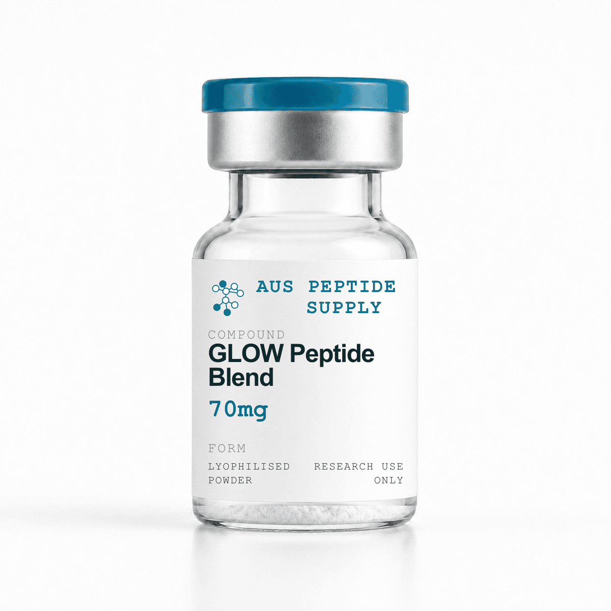 GLOW Peptide Blend (70mg) vial